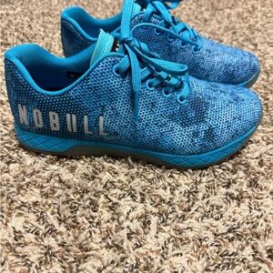 NOBULL Blue Splatter Trainers
